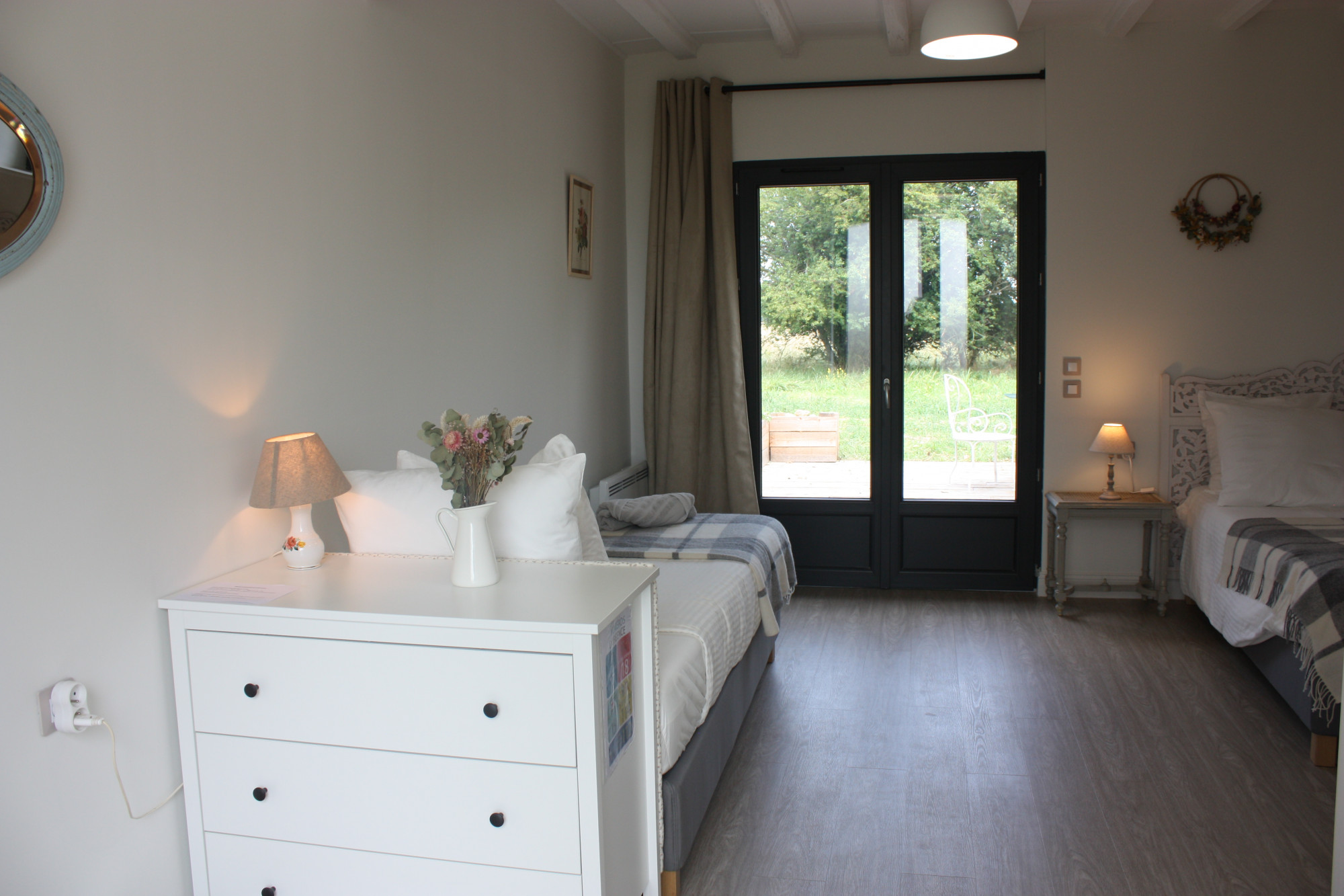 La chambre Agatha - 3 personnes La chambre Agatha - 3 personnes